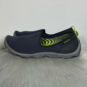 Crocs Black Slip On Women Shoes